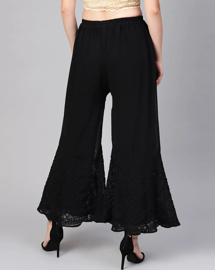 Georgette Chikankari Sharara