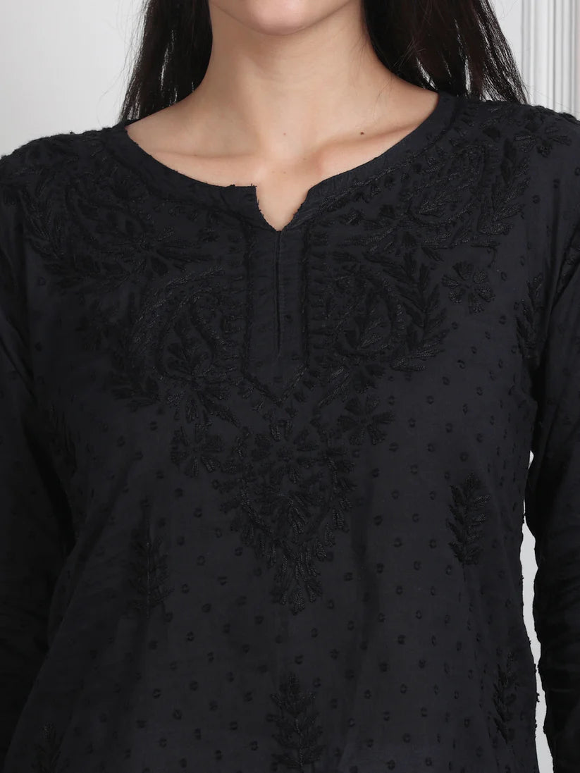 Dobby Cotton Shrot Top