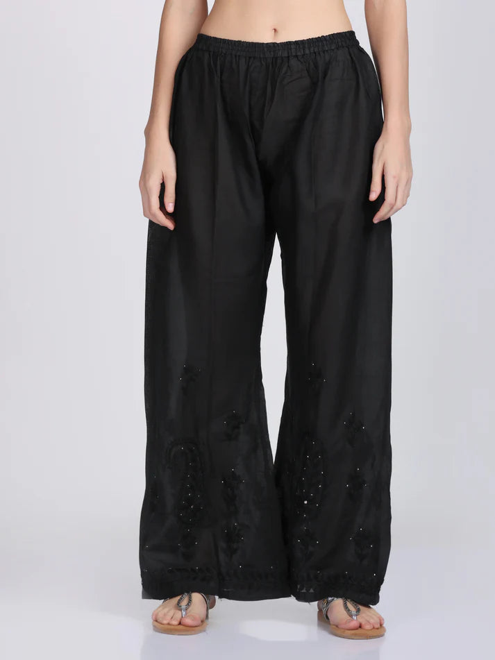 Cotton Mukaish 2 pice set - Store Chikankari