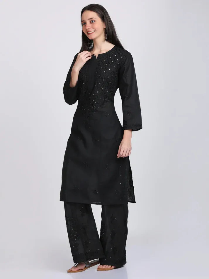 Cotton Mukaish 2 pice set