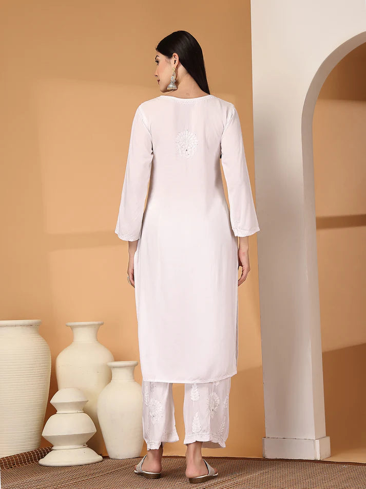 Ryon Mukaish 2 Pice Set - Store Chikankari