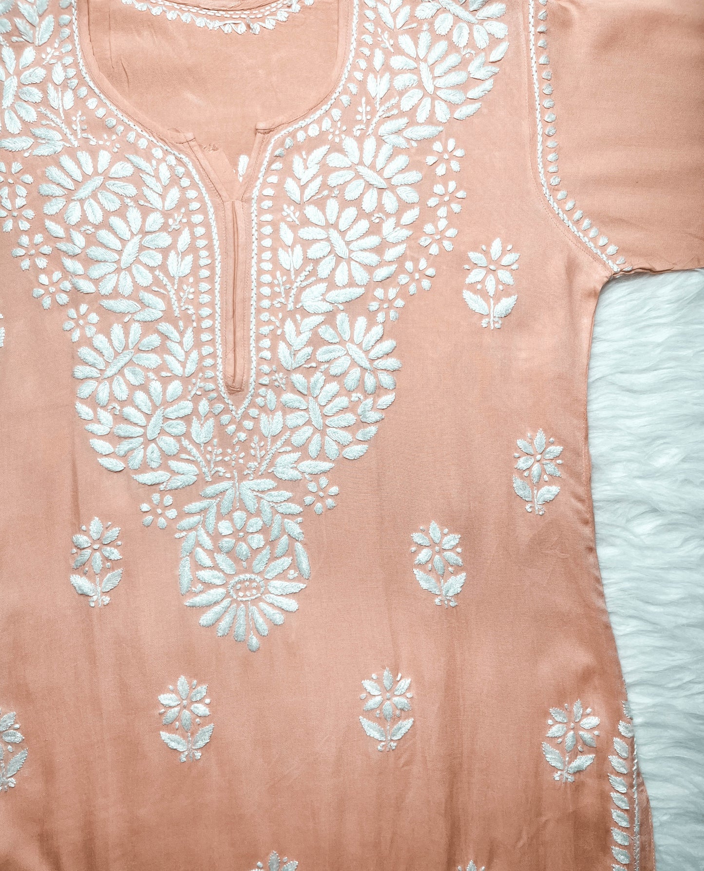 Hania Chikankari Rayon Kurta Set – Elegant Craftsmanship in Every Thread | Store Chikankari