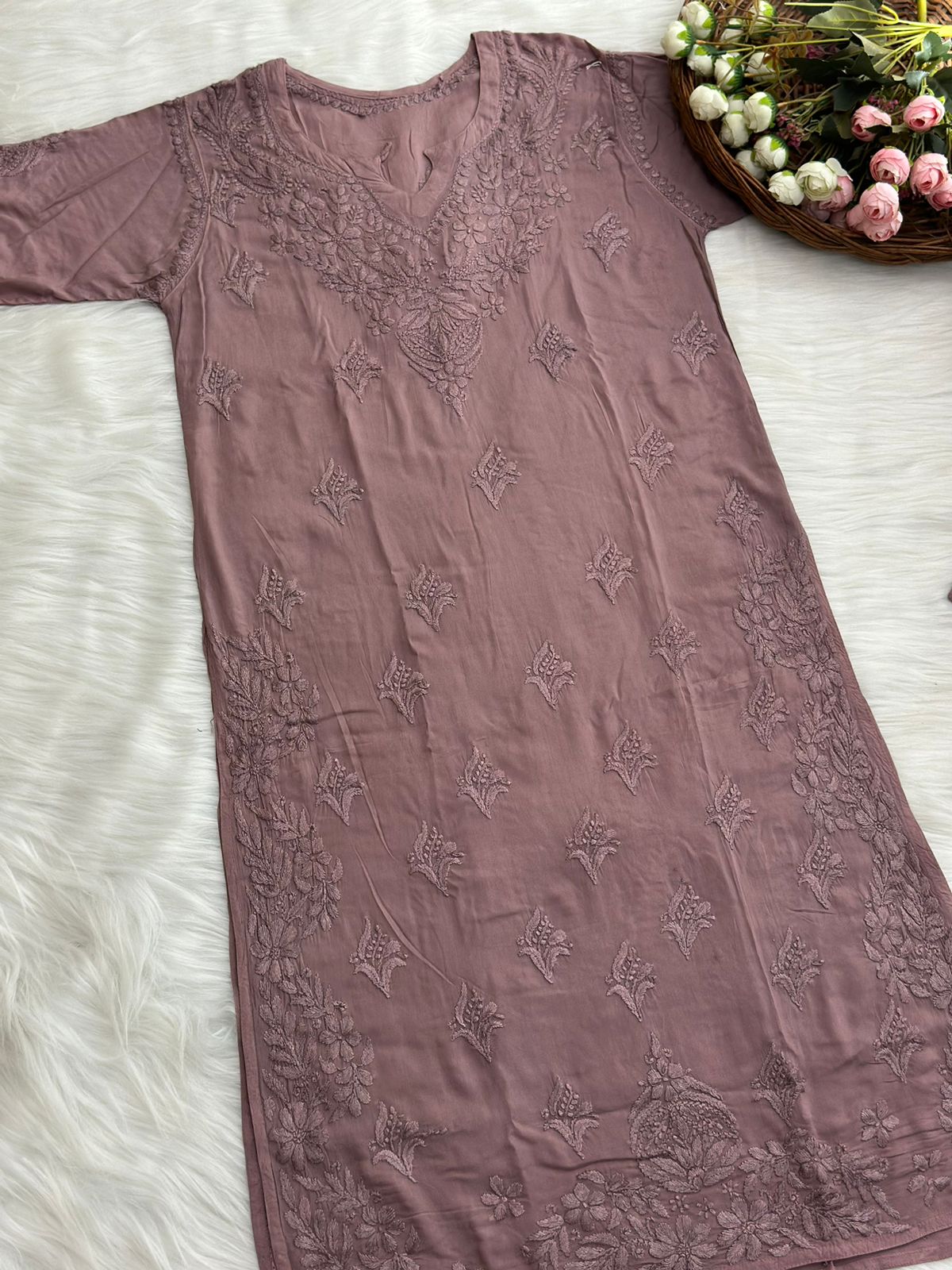 Modal Kurti and Pant Set
