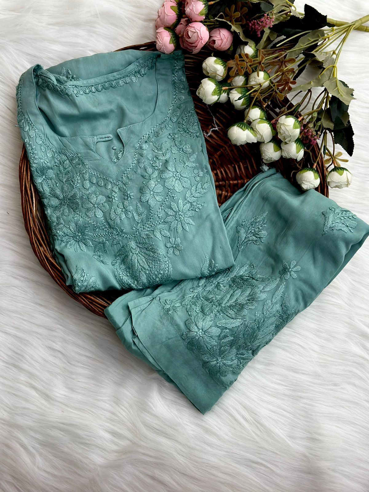 Modal Kurti and Pant Set