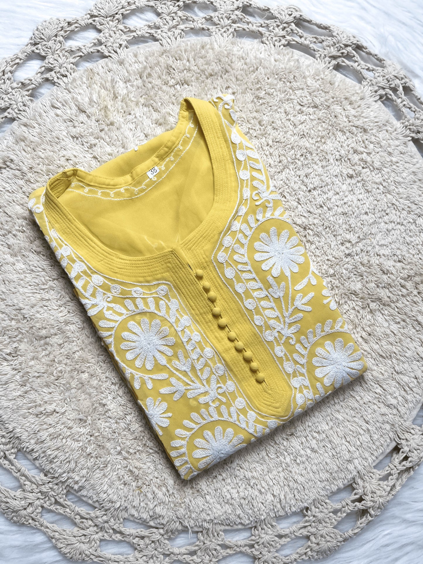 Chikankari Machine Embroidered Kurti – Effortless Chic & Everyday Elegance | Store Chikankari