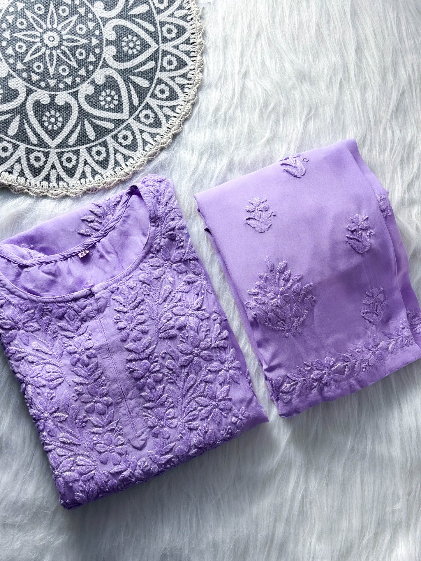 Chikankari Muslin Kurta Set – Intricate Embroidery & Effortless Elegance | Store Chikankari