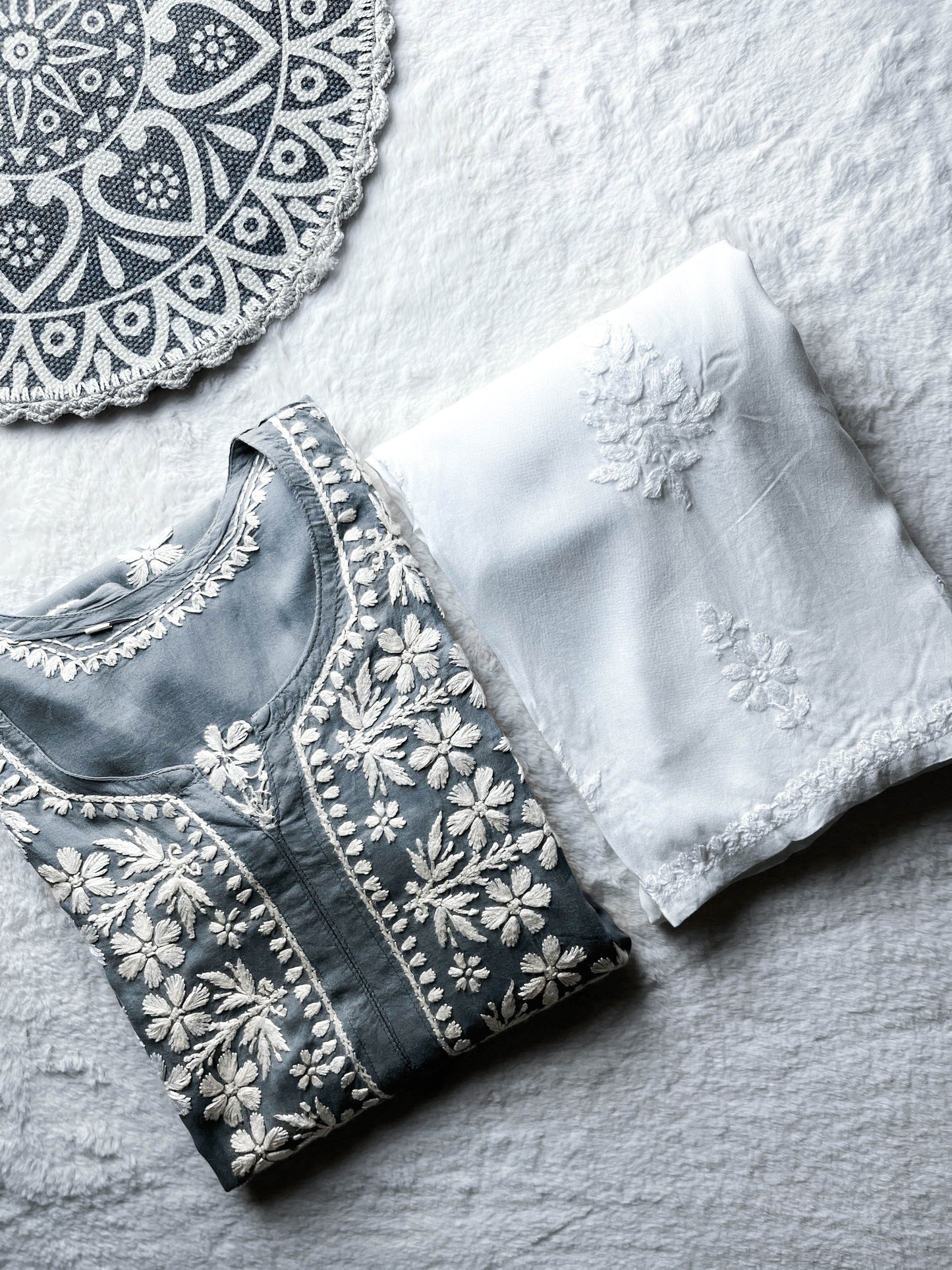 Premium Chikankari Modal Kurta Set – Tradition Meets Luxury | Store Chikankari