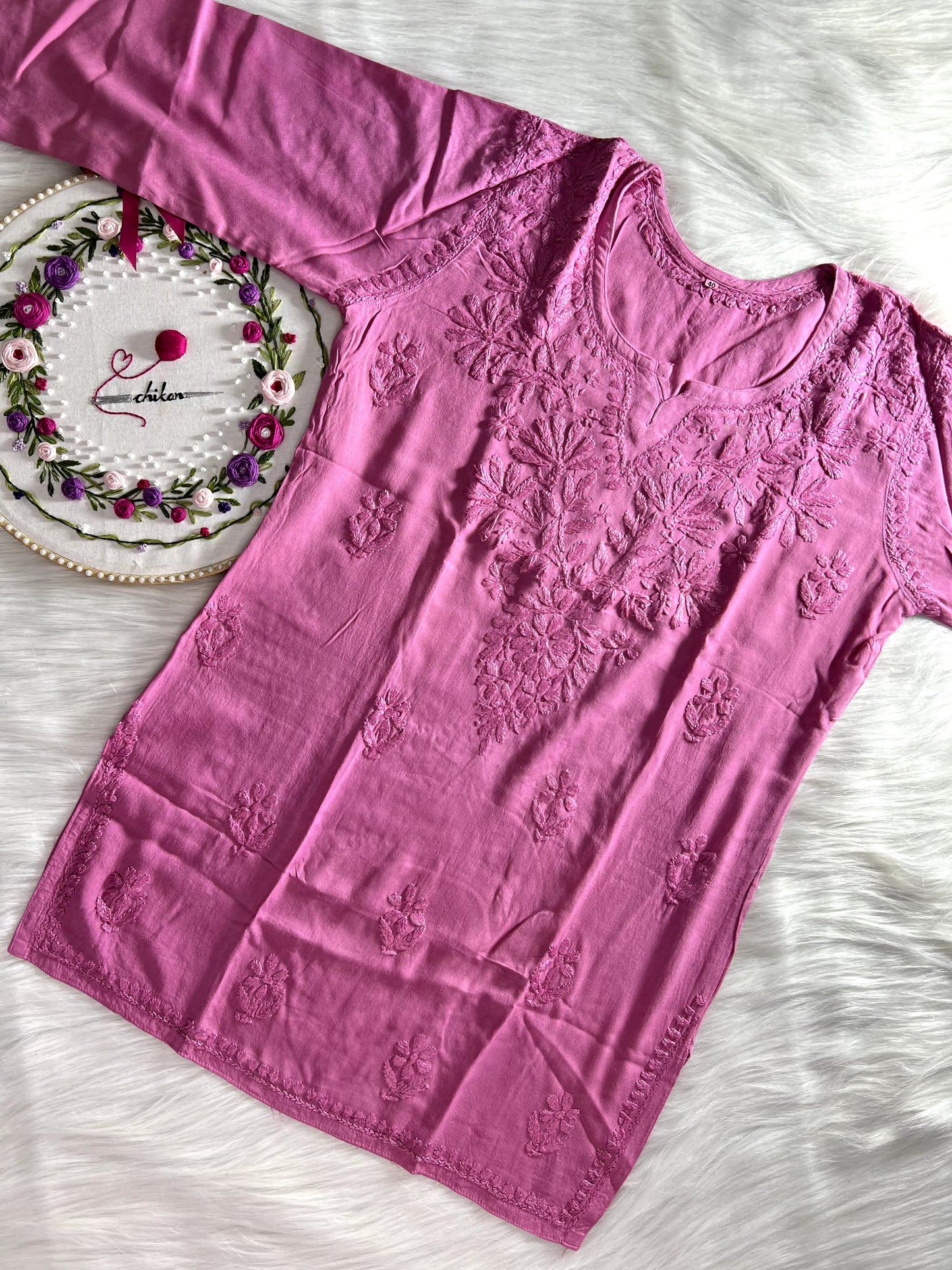 Rayon Ombre Short Kurti