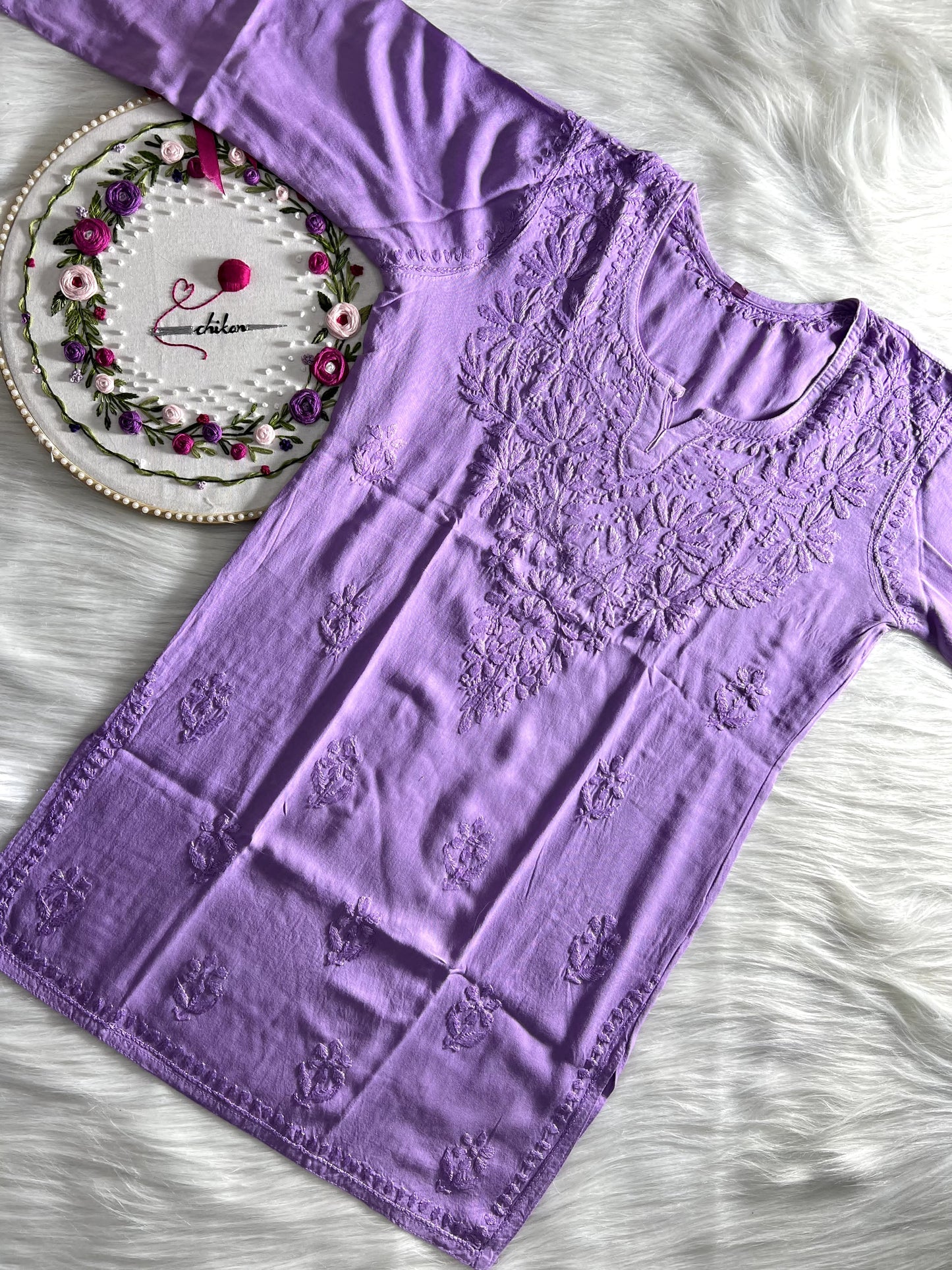 Rayon Ombre Short Kurti