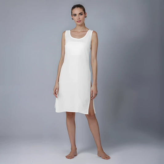 Cotton Camisole Inner - Store Chikankari