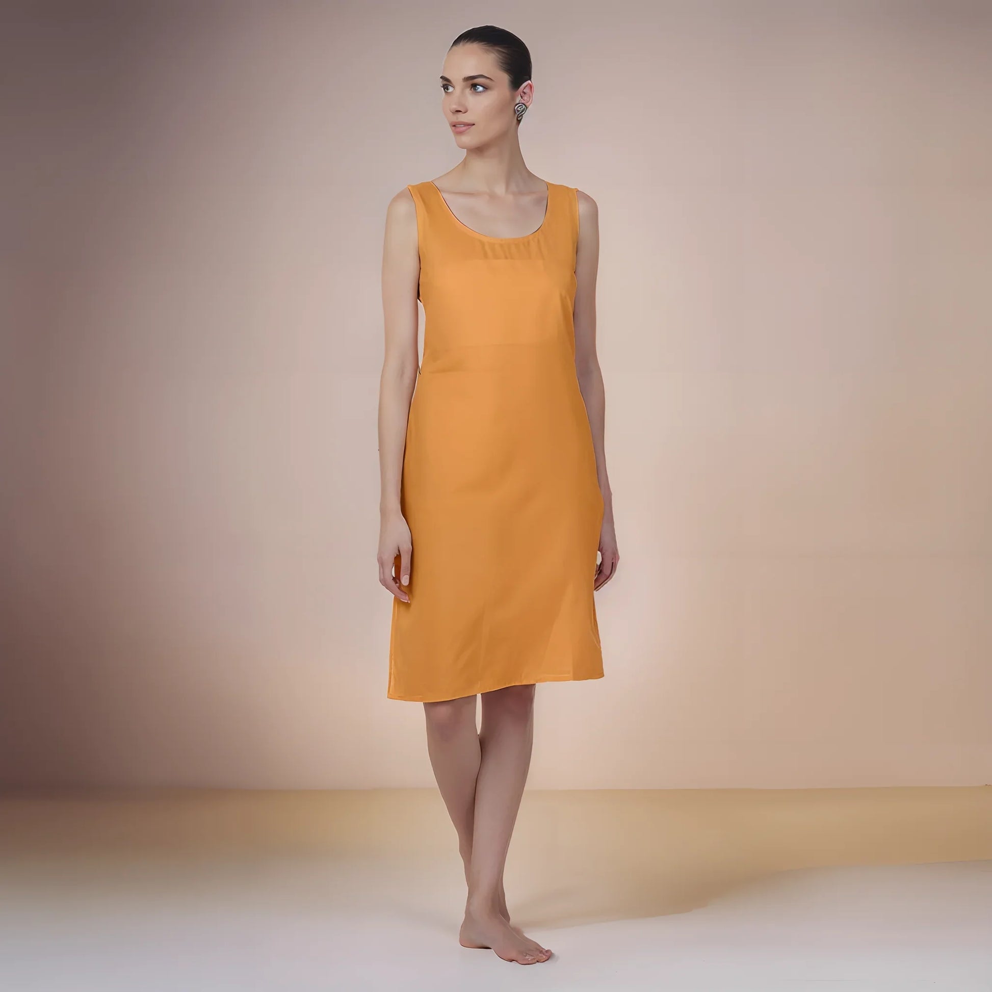 Cotton Camisole Inner - Store Chikankari