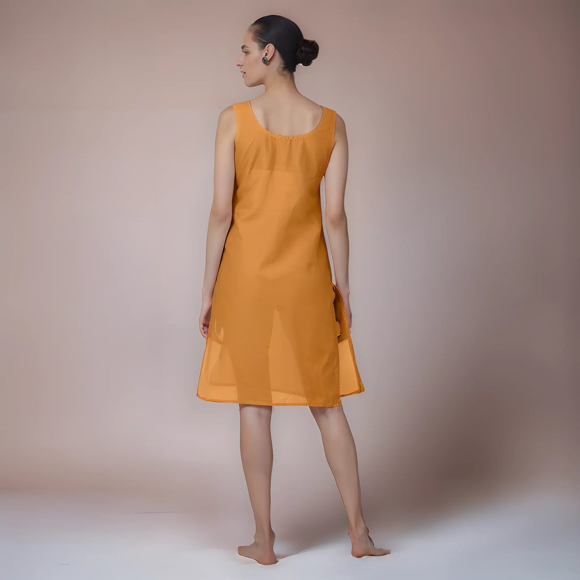 Cotton Camisole Inner - Store Chikankari