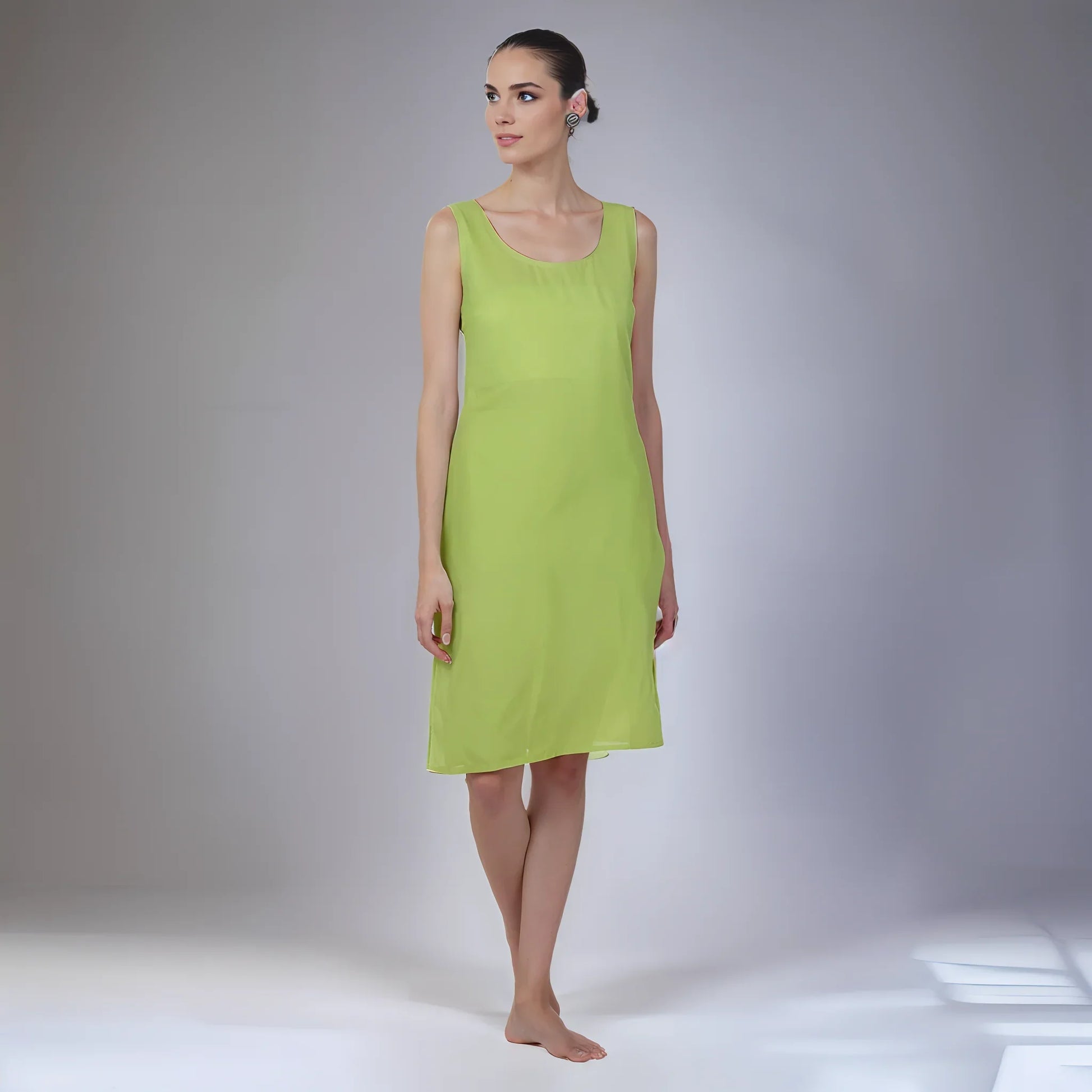 Cotton Camisole Inner - Store Chikankari