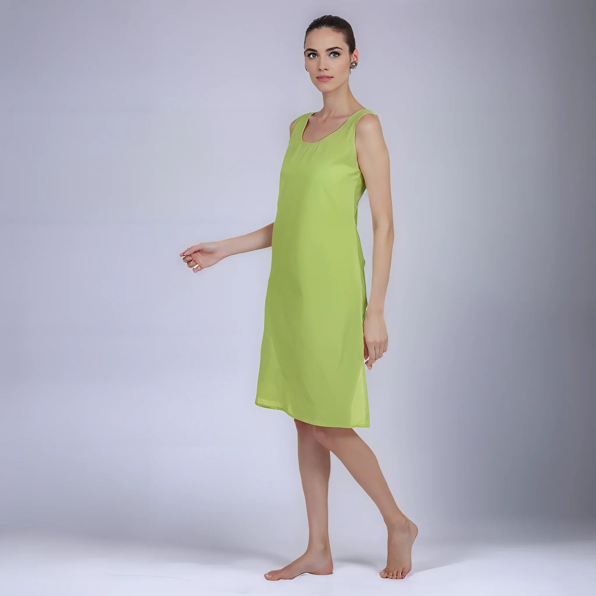 Cotton Camisole Inner - Store Chikankari