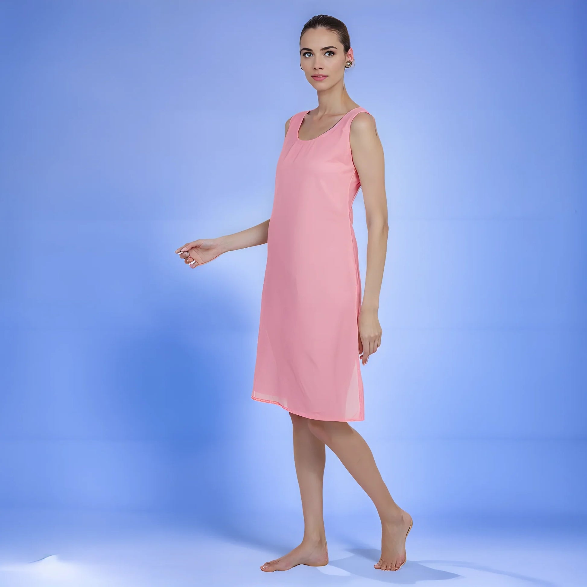 Cotton Camisole Inner - Store Chikankari