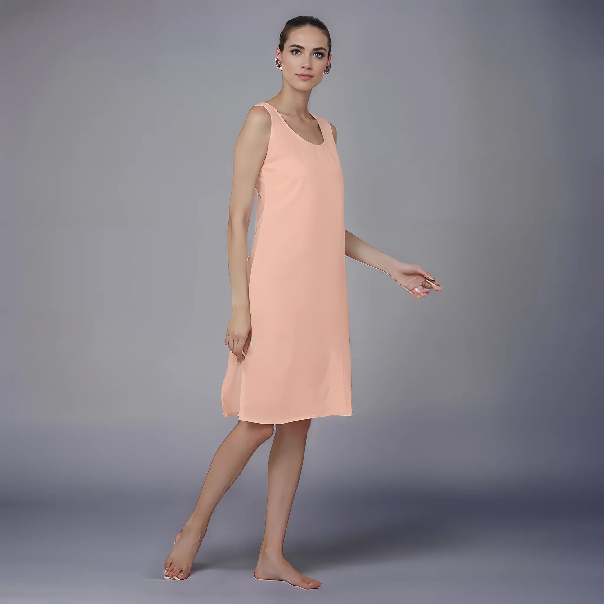 Cotton Camisole Inner - Store Chikankari