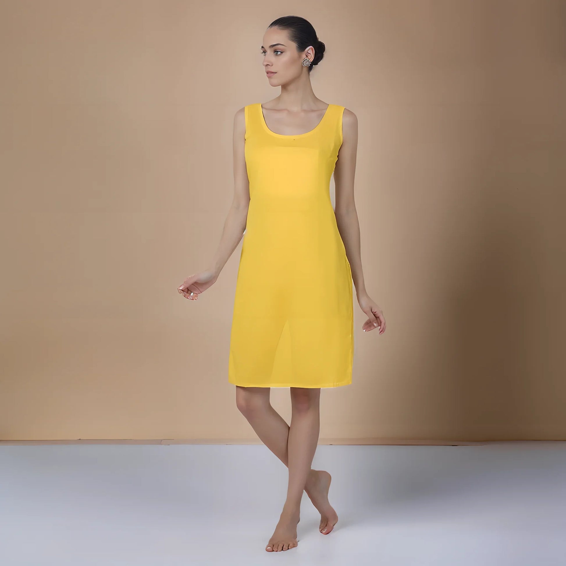 Cotton Camisole Inner - Store Chikankari