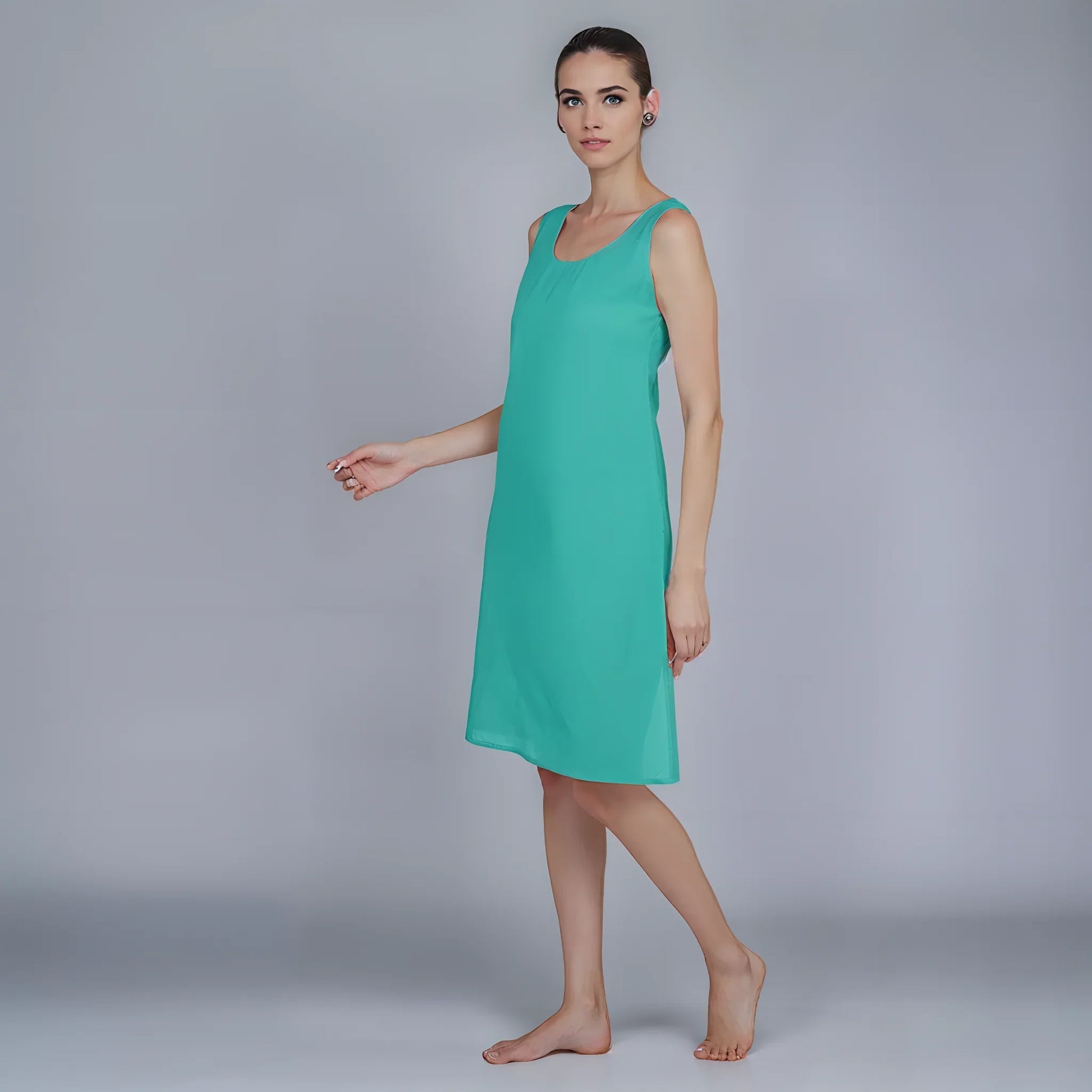 Cotton Camisole Inner - Store Chikankari