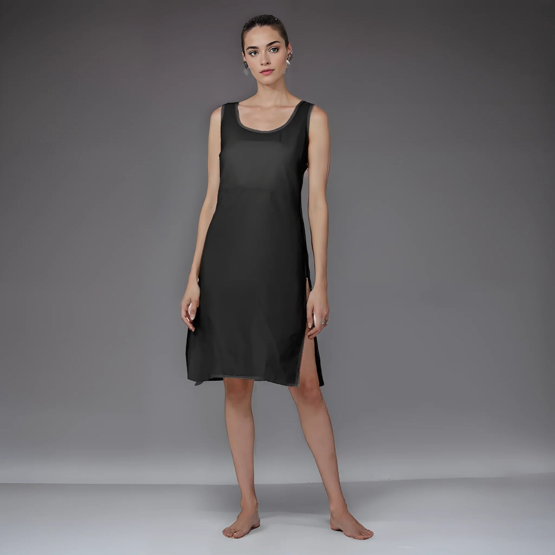 Cotton Camisole Inner - Store Chikankari