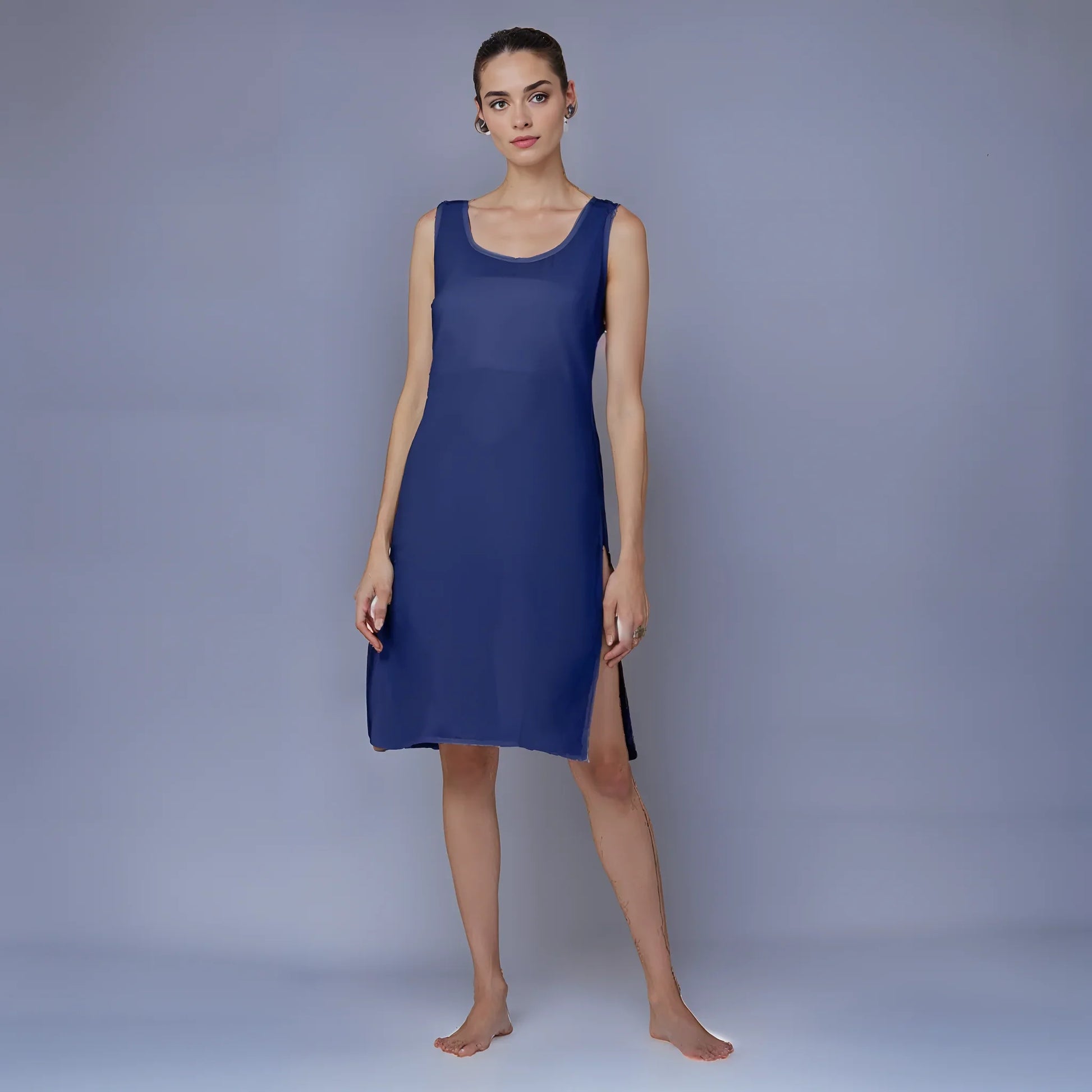 Cotton Camisole Inner - Store Chikankari