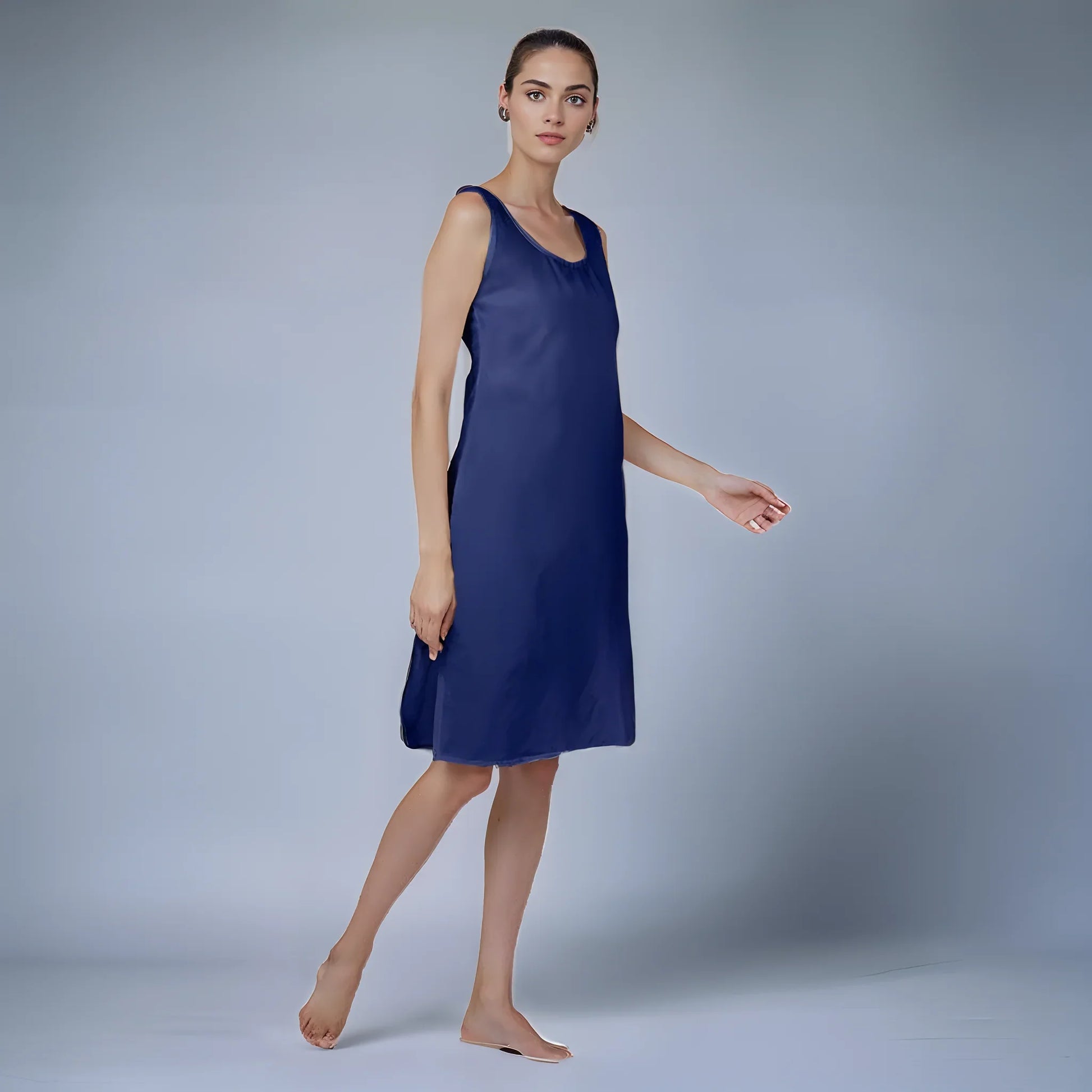 Cotton Camisole Inner - Store Chikankari