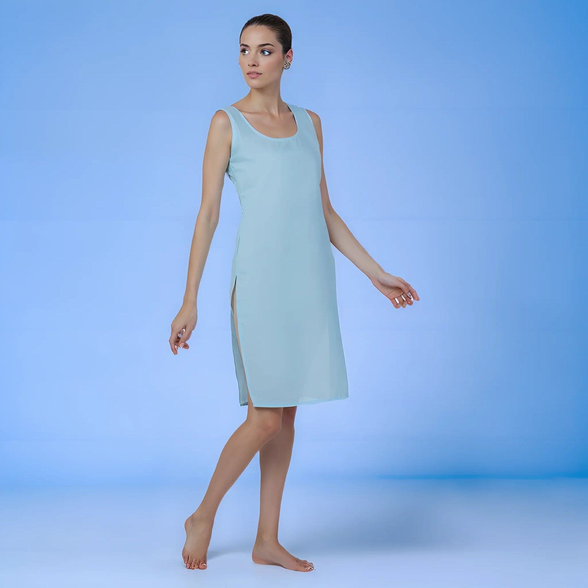 Cotton Camisole Inner - Store Chikankari