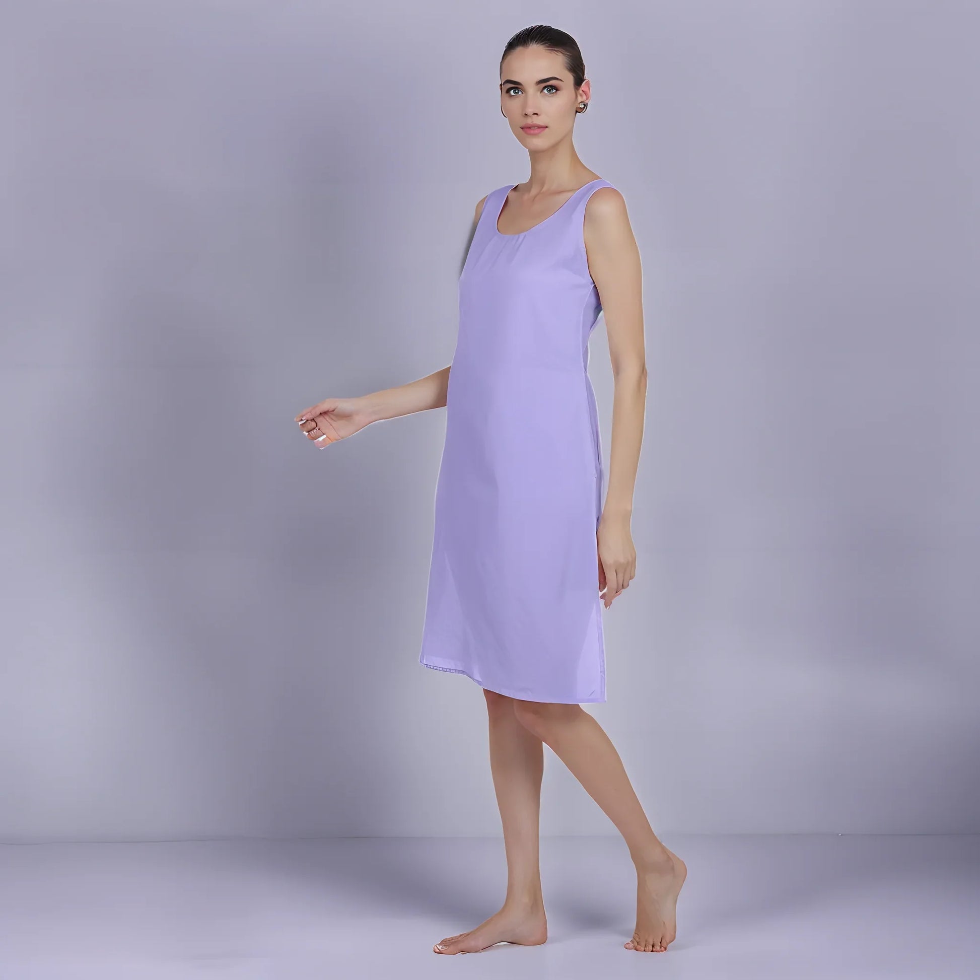 Cotton Camisole Inner - Store Chikankari