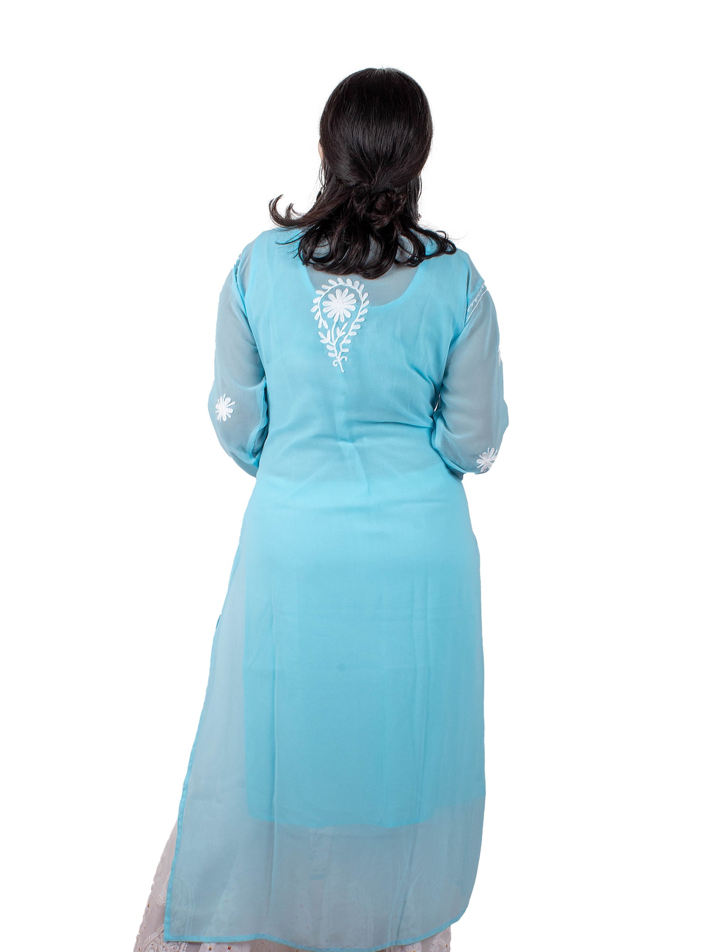 Chikankari Machine Embroidered Kurti – Effortless Chic & Everyday Elegance | Store Chikankari