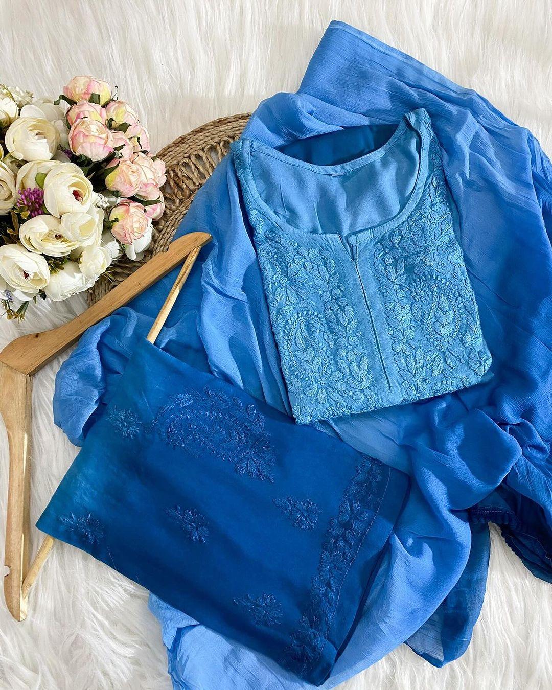 Kurta Sets - Store Chikankari