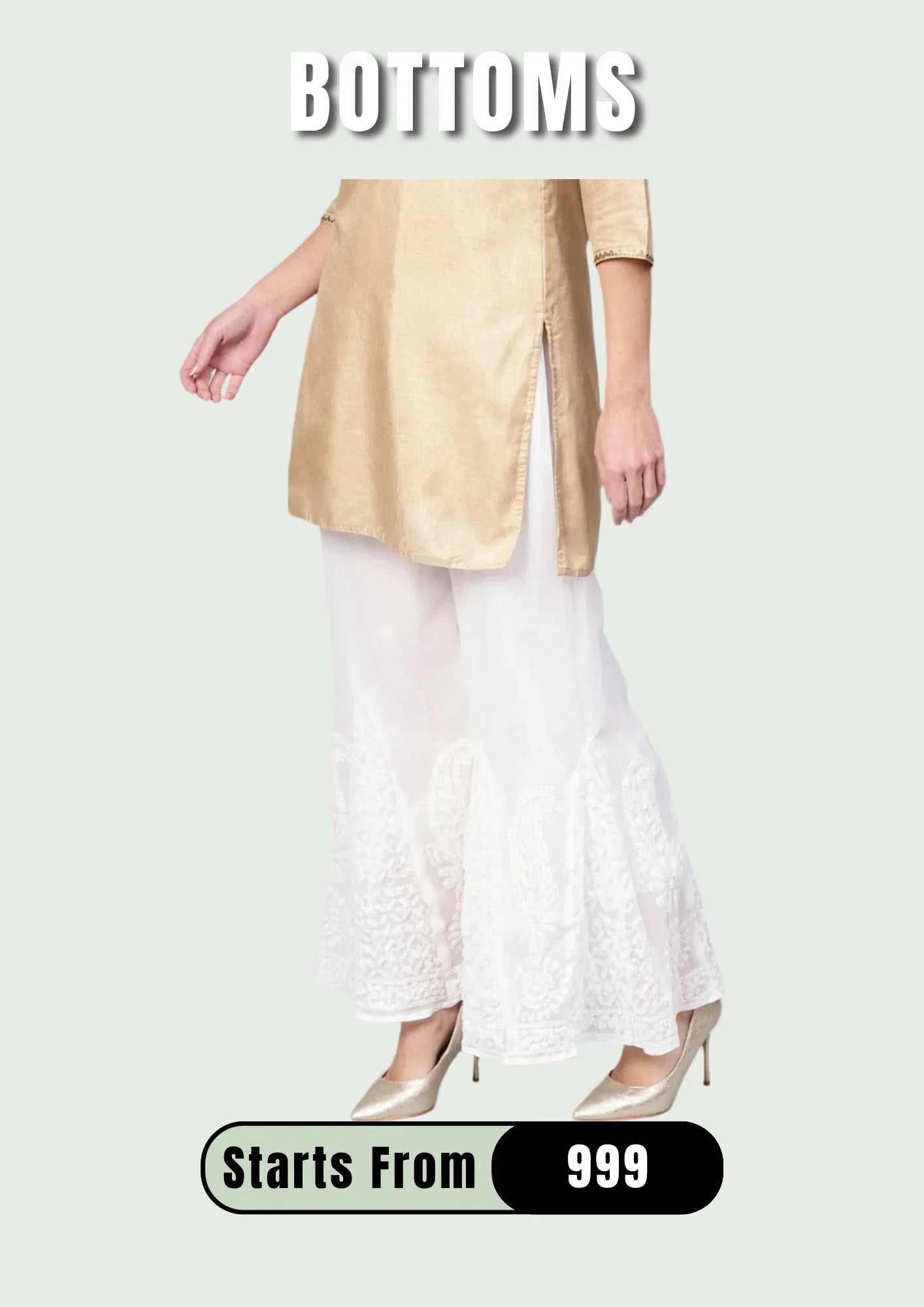 Bottom's - Store Chikankari