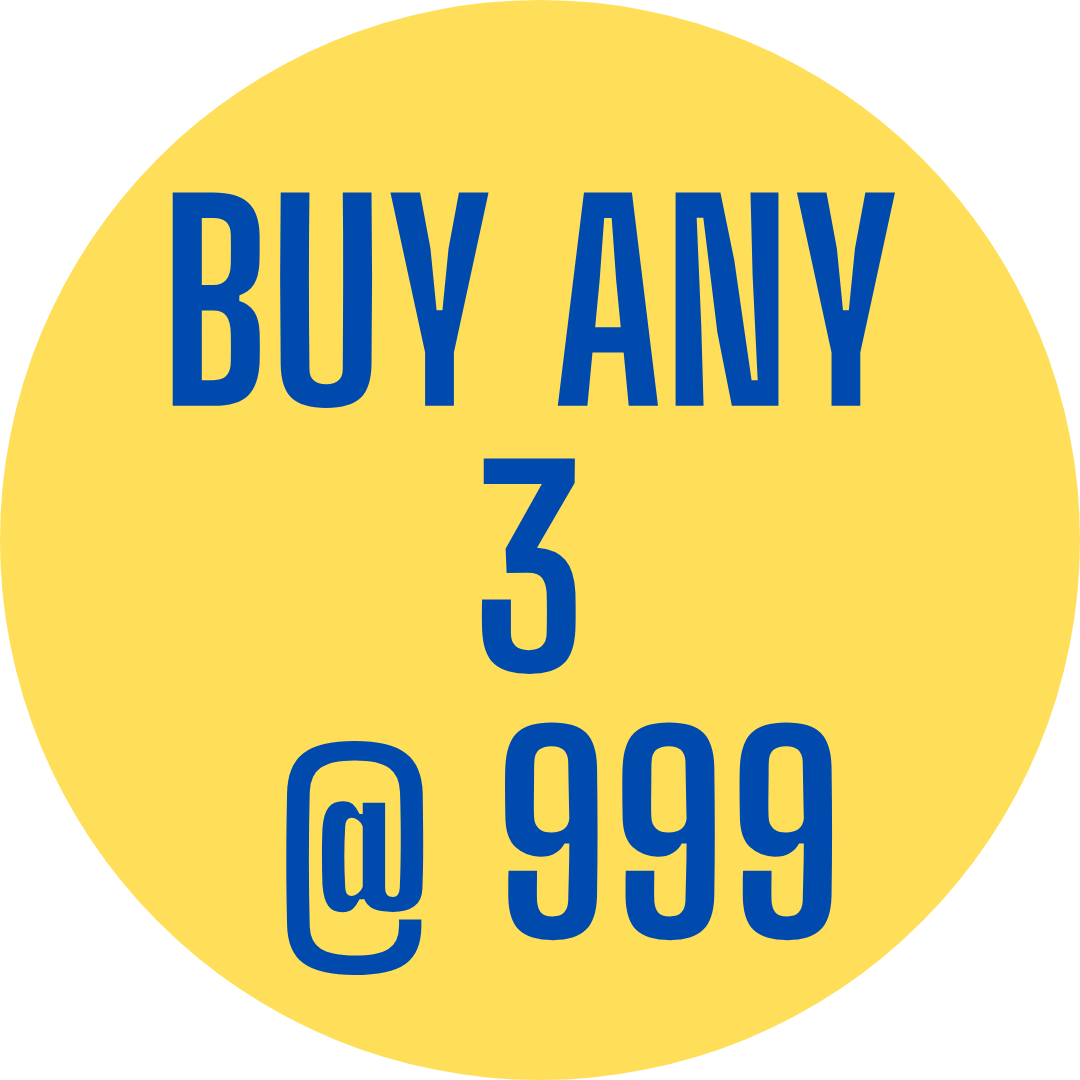 Buy Any 3 for just ₹999/-