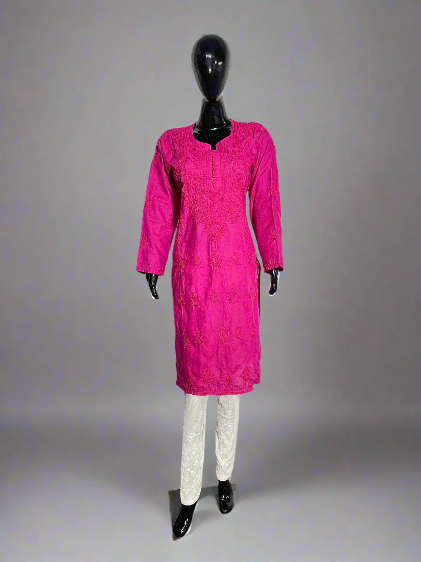 Cotton Chikankari Kurti