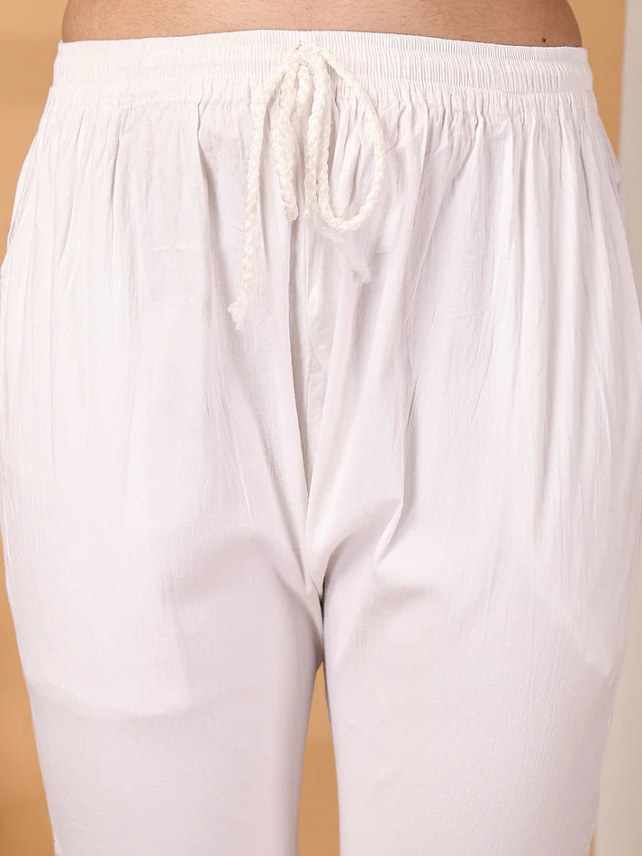 Fancy Chikankari Handwork Pant - Store Chikankari