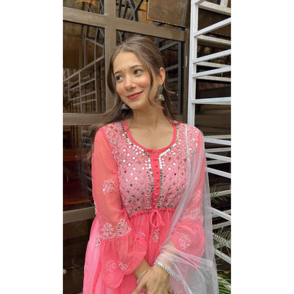 Naaz Short Gown Set