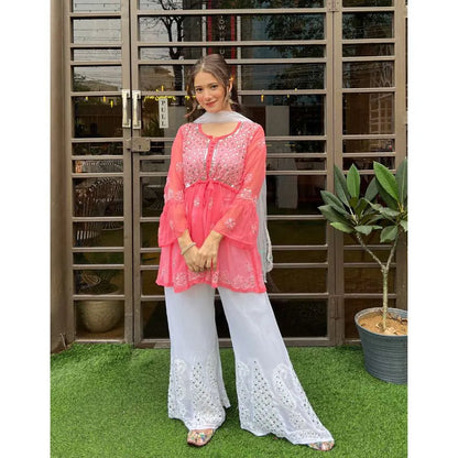 Naaz Short Gown Set