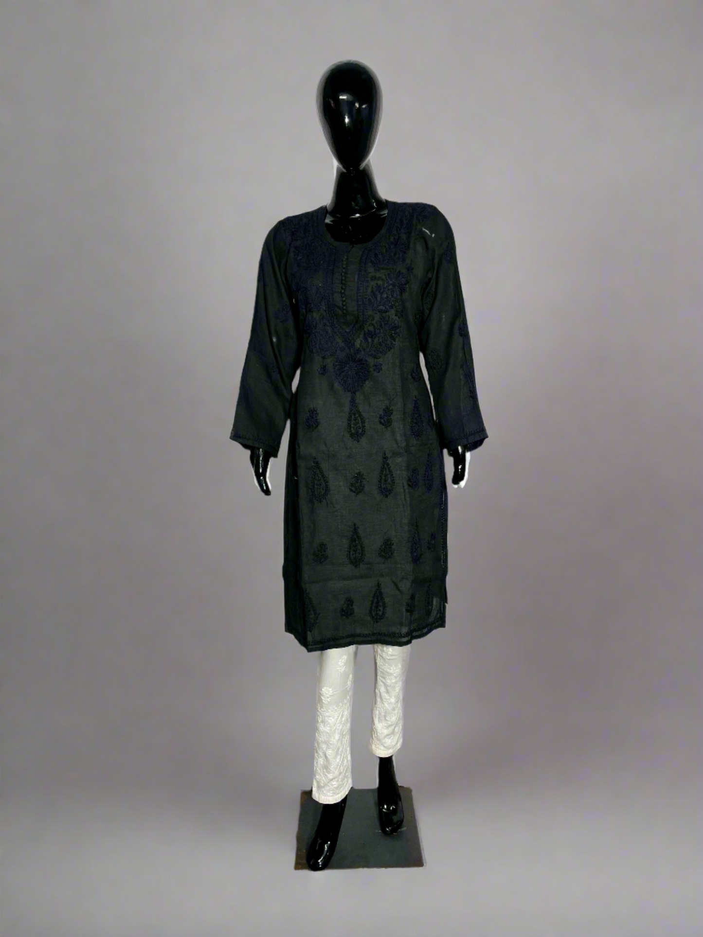 Cotton Chikankari Kurti