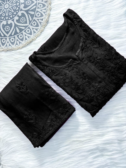 Ruhani Chikankari Rayon Kurta Set – Classic Elegance & Everyday Comfort | Store Chikankari - Store Chikankari