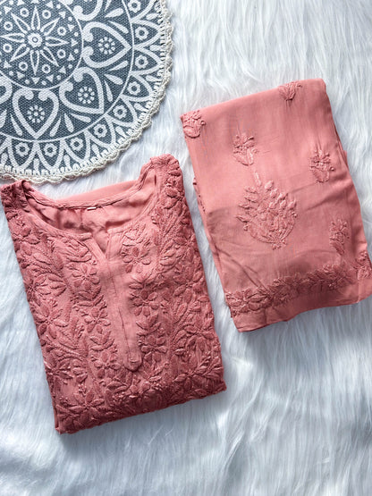 Chikankari Muslin Kurta Set – Intricate Embroidery & Effortless Elegance | Store Chikankari - Store Chikankari