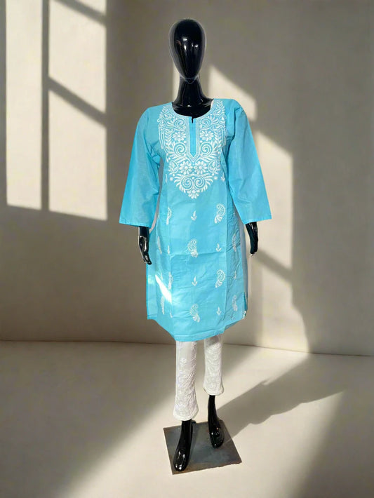 Machine Work Kurti