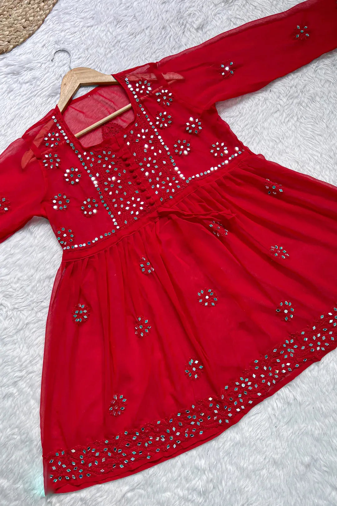 Naaz Short Gown Set