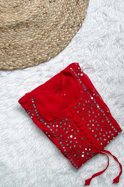 Naaz Short Gown Set
